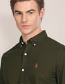 U.S. Polo Assn. Solid Dobby Shirt