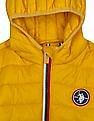 U.S. Polo Assn. Kids Logo Hooded Solid Puffer Jacket