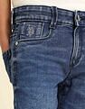 U.S. Polo Assn. Kids Boys Relaxed Fit Blue Jeans