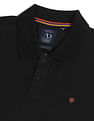 AD by Arvind Modern Jersey Slub Polo Shirt