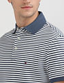 Tommy Hilfiger Horizontal Stripes Slim Fit Polo Shirt