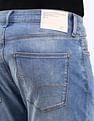 Flying Machine Slash Slim Tapered Stone Wash Jeans