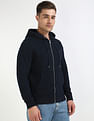 Tommy Hilfiger Solid Regular-Fit Cotton Hodded Sweatshirt