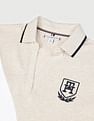 Tommy Hilfiger Regular Fit Diagonal Striped Polo Shirt