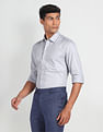 Arrow Vertical Stripe Dobby Shirt