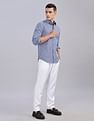 Tommy Hilfiger Madras Checks Regular-Fit Oxford Woven Shirt