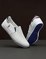U.S. Polo Assn. Men Brand Stripe Perforated Campbell Slip On Shoes