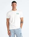 Flying Machine Rear Brand Print Cotton T-Shirt