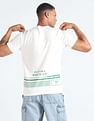 Flying Machine Rear Brand Print Cotton T-Shirt