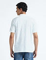 Flying Machine All Over Print Cotton Polo Shirt