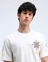 Flying Machine Relaxed Fit Printed T-Shirt