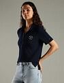 Tommy Hilfiger Embroidered Logo Regular Fit Cotton Polo T-Shirt