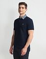 U.S. Polo Assn. Denim Co. Denim Collar Solid Polo Shirt