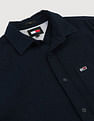 Tommy Hilfiger Solid Cotton Flannel Shirt