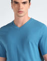 Calvin Klein Short Sleeve Cotton Solid T-Shirt