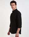 Calvin Klein Pique Jersey Long Sleeve Shirt
