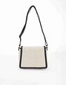 Tommy Hilfiger Solid Blue Polyester Sling Bags