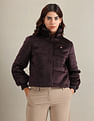 U.S. Polo Assn. Women High Neck Solid Jacket