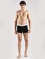 Calvin Klein Underwear Multi-Coloured Solid Low Rise Trunk - Pack Of 3