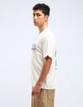 Flying Machine Graphic Print Relaxed Kidult T-Shirt