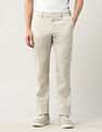 Arrow Sport Textured Slim Fit Trousers