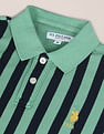 U.S. Polo Assn. Pique Striped Polo Shirt