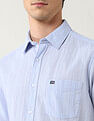 Arrow Sport Vertical Striped Pure Cotton Shirt
