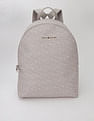 Tommy Hilfiger Logo Brown Pu Backpack