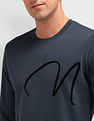 Arrow Newyork Typographic Printed Regular Fit Sweatshirt