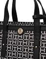 Tommy Hilfiger Square Monogram Jacquard Shopper Bag