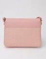 Tommy Hilfiger Logo Beige Pvc Sling Bag