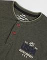 U.S. Polo Assn. Denim Co. Long Sleeve Cotton Henley T-Shirt