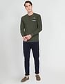 U.S. Polo Assn. Denim Co. Long Sleeve Cotton Henley T-Shirt