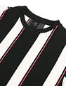 Flying Machine Vertical Striped Digitopia T-Shirt