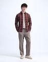 Flying Machine Slim Fit Checked Shirt