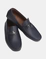 U.S. Polo Assn. Metallic Logo Textured Xian Loafers