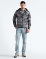 Flying Machine Camouflage Thermo Tech Hooded Jacket