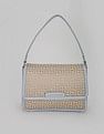 Tommy Hilfiger Printed Beige Polyester Sling Bags