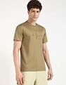 Calvin Klein Jeans Embroidered Logo Regular-Fit Cotton T Shirt