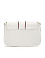 Tommy Hilfiger Solid White Nylon Sling Bag