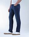 Flying Machine Mid Rise Freddie Slim Straight Fit Jeans