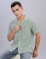 Tommy Hilfiger Printed Regular-Fit Poplin Shirts