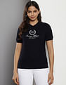 Tommy Hilfiger Sustainable Flag Script Polo Shirt