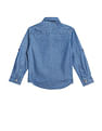 U.S. Polo Assn. Kids Boys Button Down Collar Denim Shirt