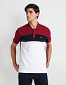 Arrow Sports Colour Block Logo Polo Shirt