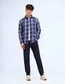 Flying Machine Slash Slim Tapered Fit Jeans