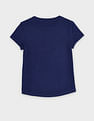 Tommy Hilfiger Kids Girls Graphic Regular Fit Cotton T-Shirt