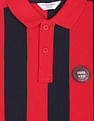 U.S. Polo Assn. Kids Vertical Stripe Cotton Polo Shirt