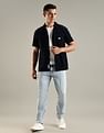 Tommy Hilfiger Solid Regular Fit Cotton Shirt