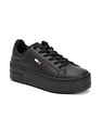Tommy Hilfiger Lace Up Solid Platform Sneakers